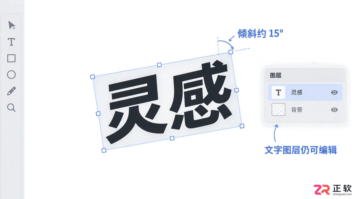 Photoshop文字斜体怎么设置？字体倾斜角度调整方法