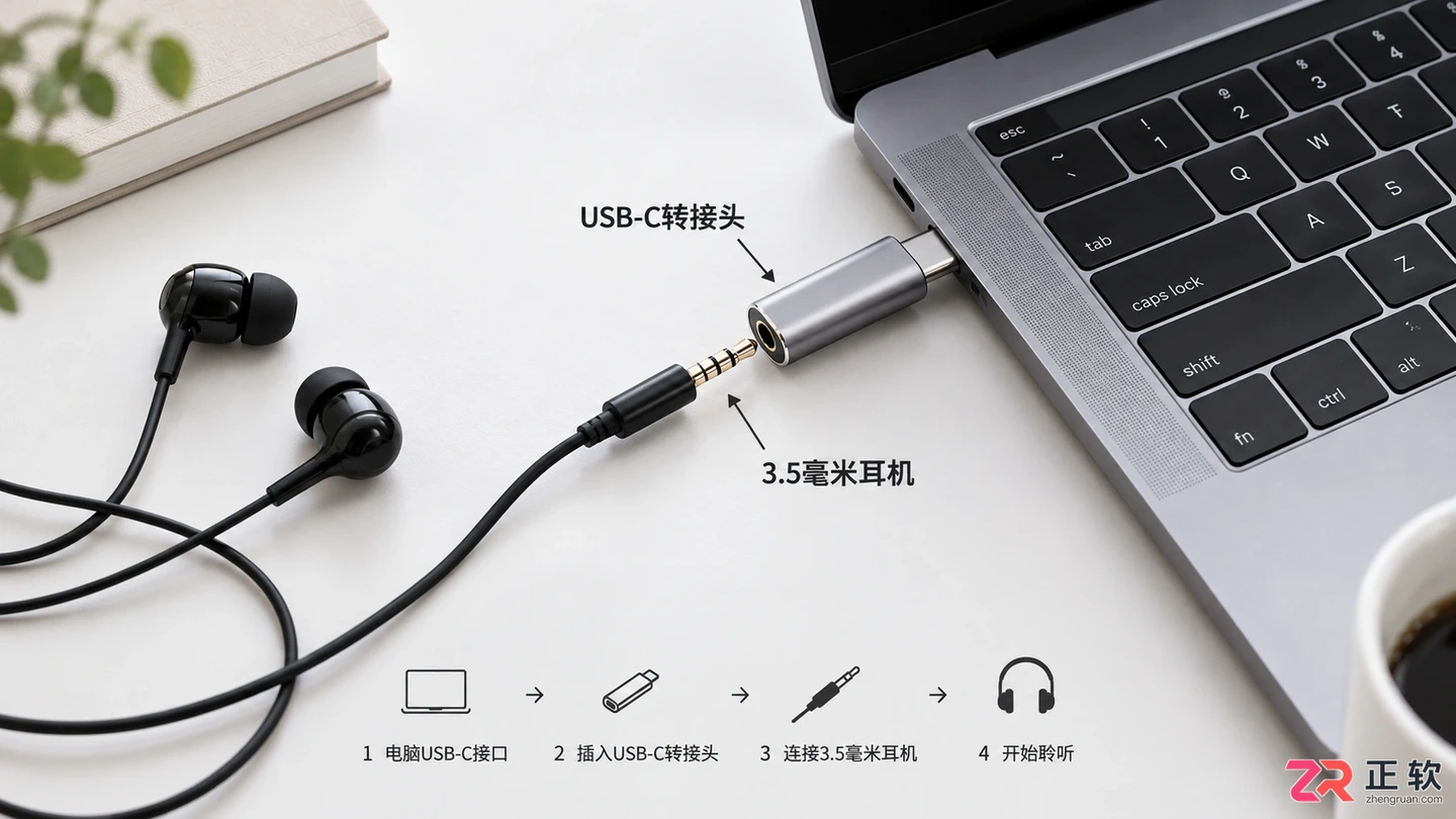 耳机接口怎么插电脑上？正确插孔位置与连接方法