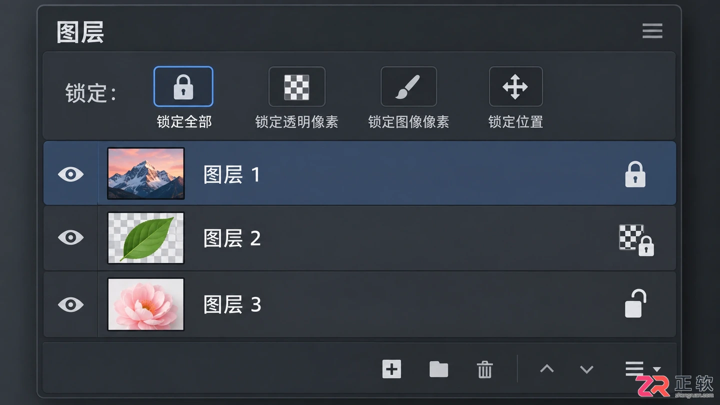 Photoshop图层锁定怎么解锁?无法编辑或点击没反应的解决方法