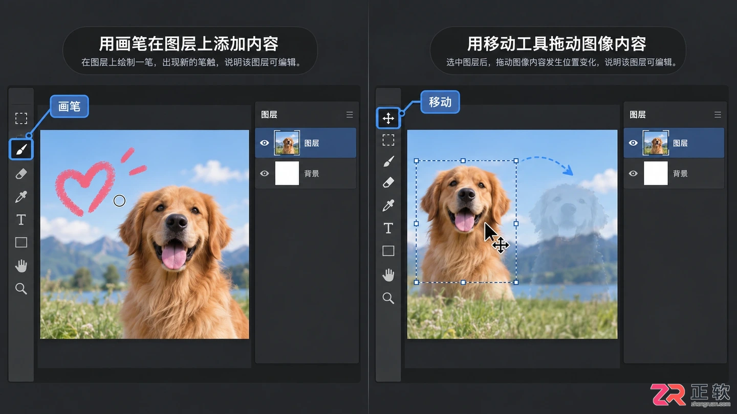 Photoshop图层锁定怎么解锁?无法编辑或点击没反应的解决方法
