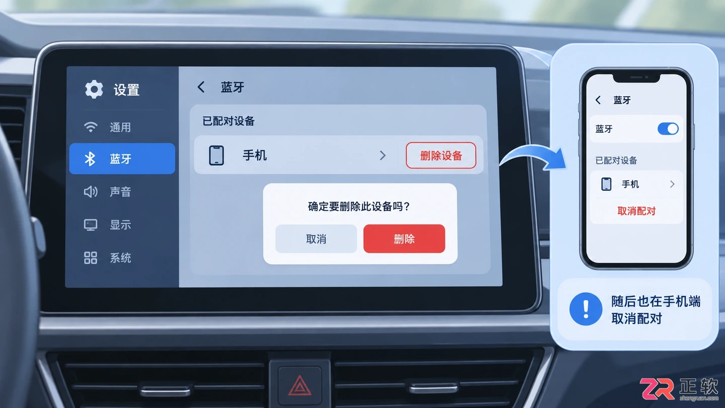 车载蓝牙连接手机失败怎么办?原因排查与解决方法