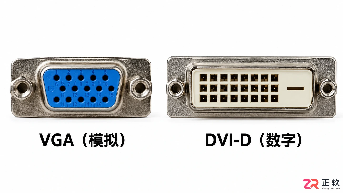 显卡连接显示器的线叫什么?常见连接线名称详解