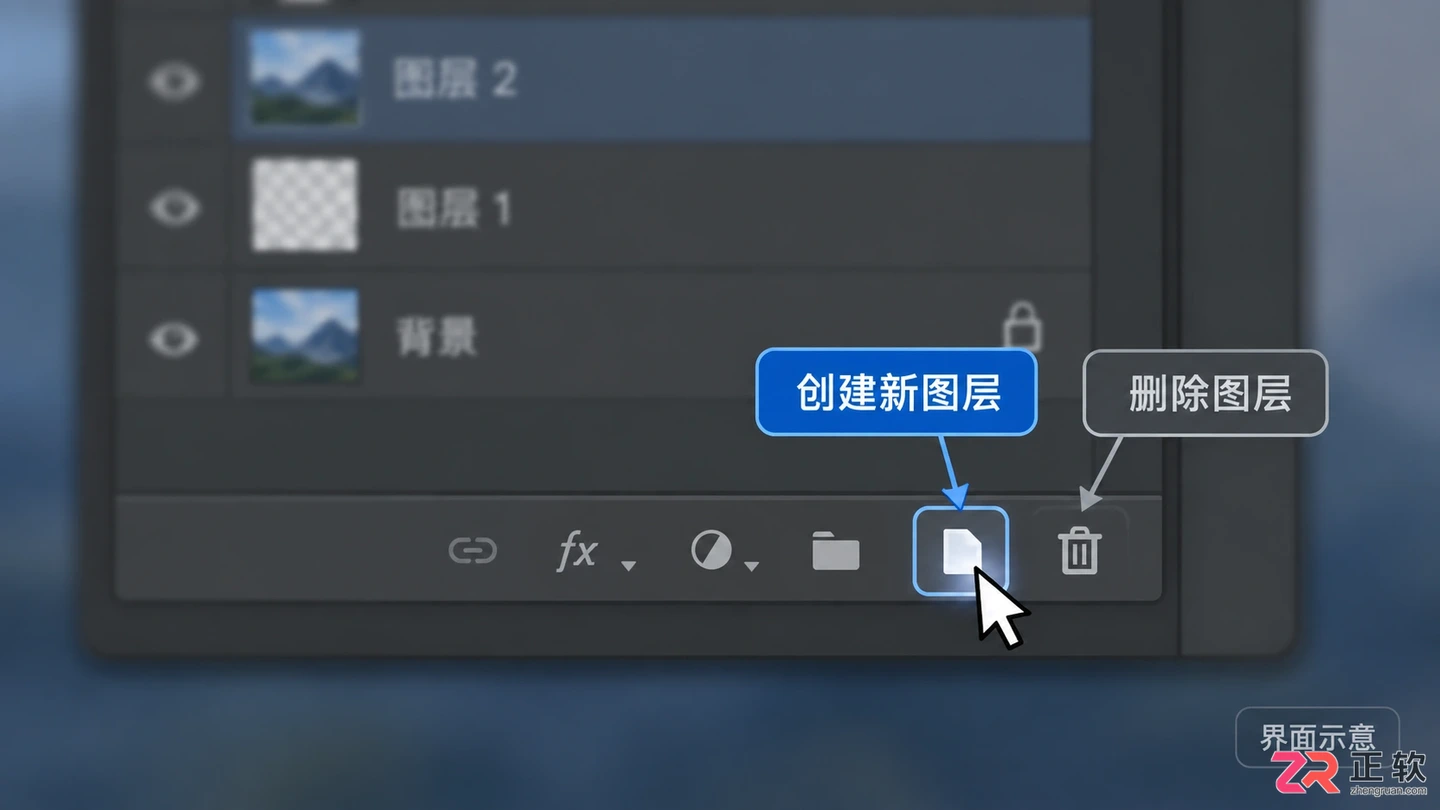 Photoshop图层使用教程图文详解与常用操作方法