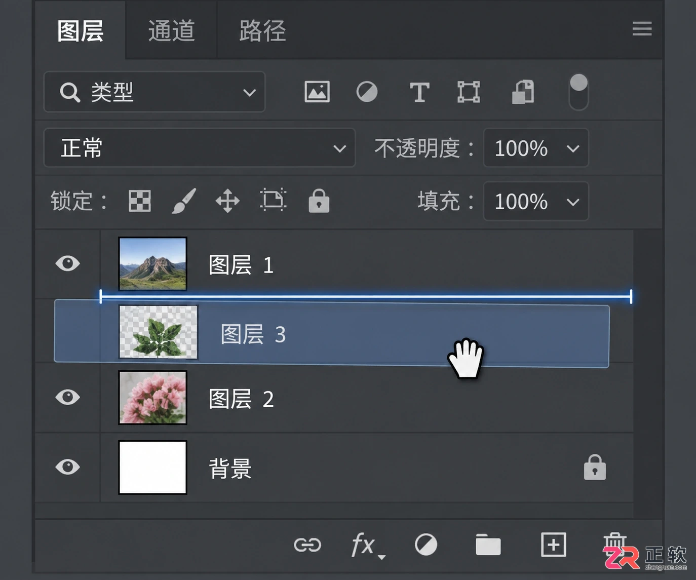 Photoshop图层顺序怎么调整？上下顺序设置与快捷键教程