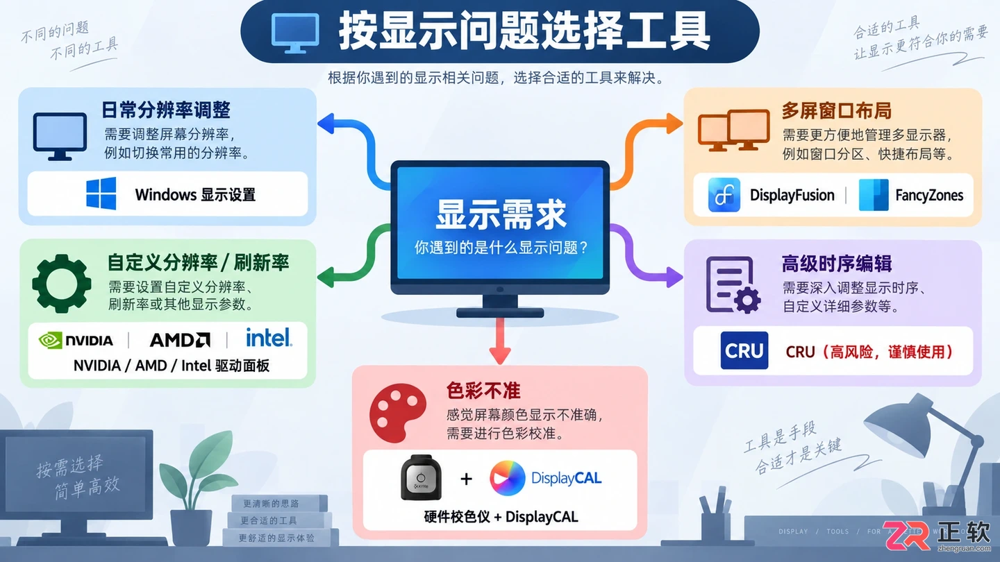 显卡分辨率设置软件哪个好用及选择方法