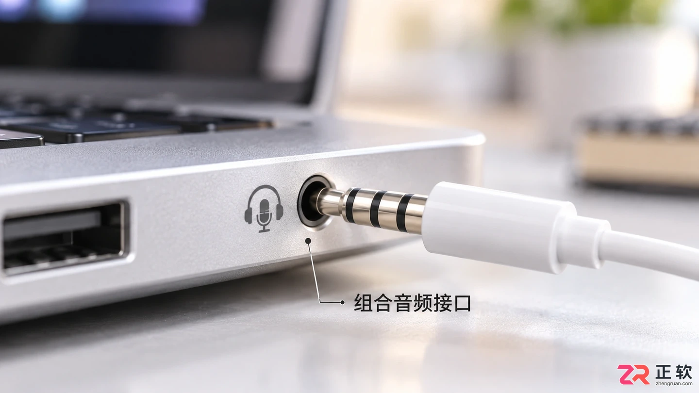 耳机接口怎么插电脑上？正确插孔位置与连接方法