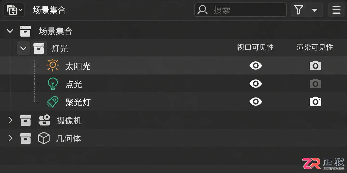 blender添加灯光后没反应的原因及解决方法