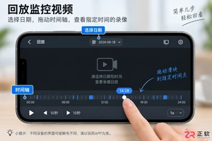 监控摄像头回放录像怎么下载到手机操作教程