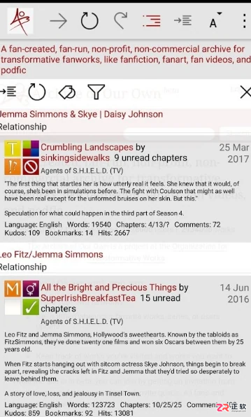 Archive of Our Own(AO3)镜像站网页版点击链接直接进入