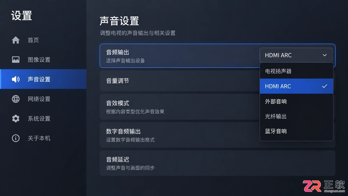 电视机声音怎么连接到外置音响