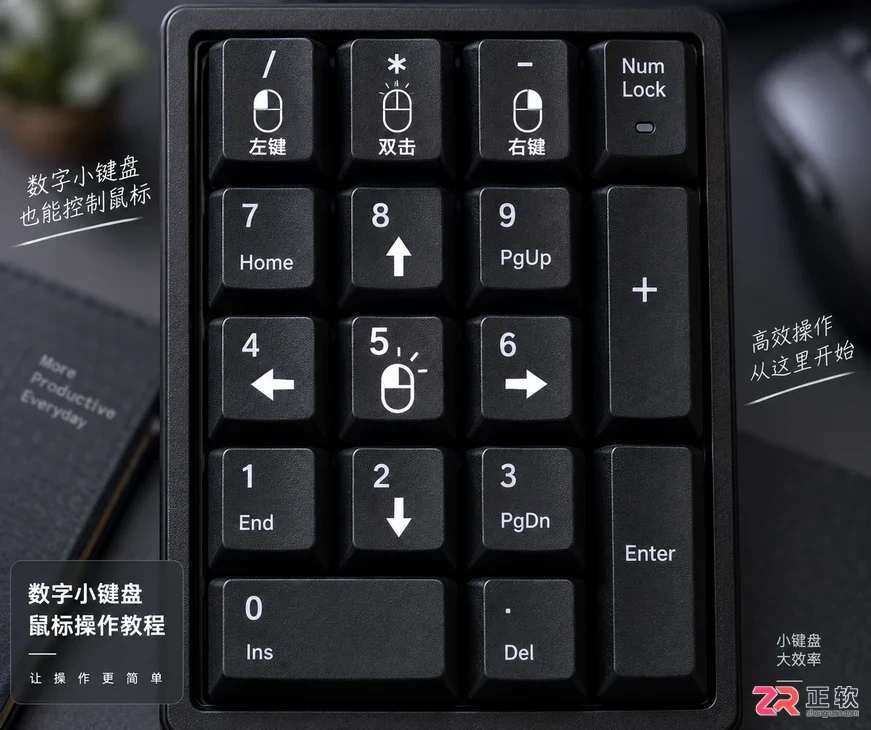 怎么用键盘代替鼠标控制电脑