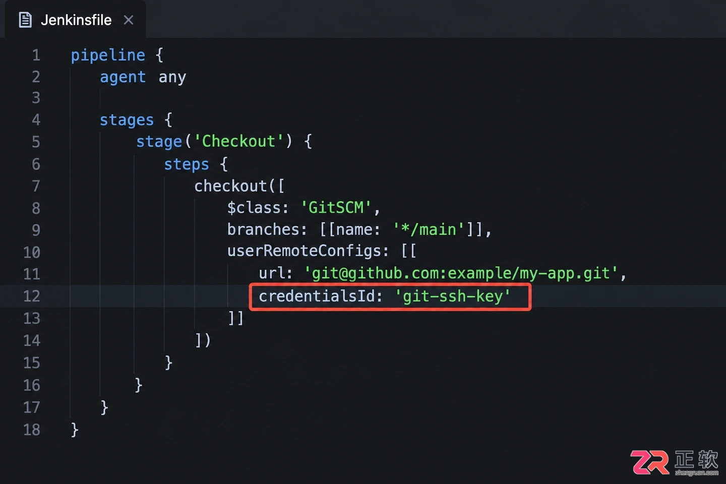 jenkins配置git仓库步骤与凭证设置教程
