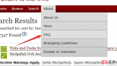 Archive of Our Own(AO3)镜像站网页版点击链接直接进入