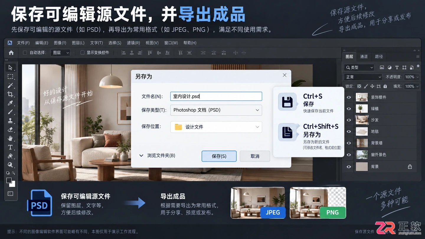 Photoshop快捷键速查表：常用快捷键命令大全及使用方法