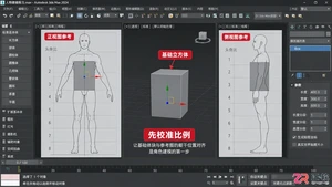 3dmax角色建模怎么做?人物建模步骤与练习方法