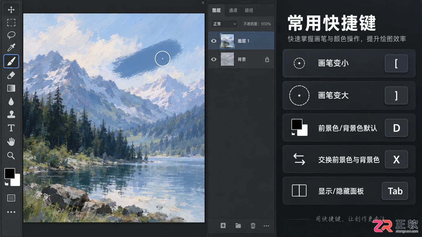 Photoshop快捷键对照表:PS常用快捷键命令大全及使用方法