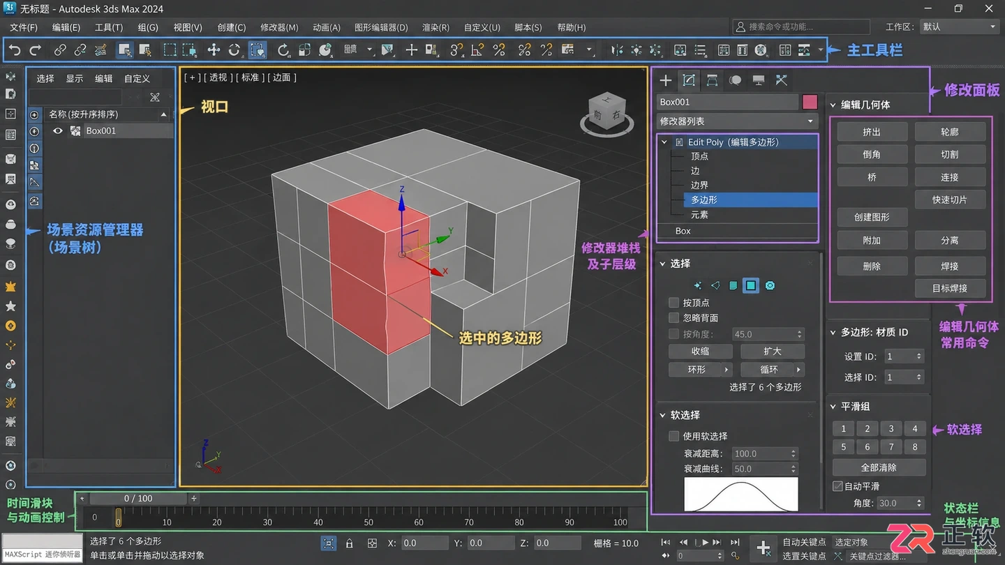 3dmax修改器功能介绍及常用命令详解