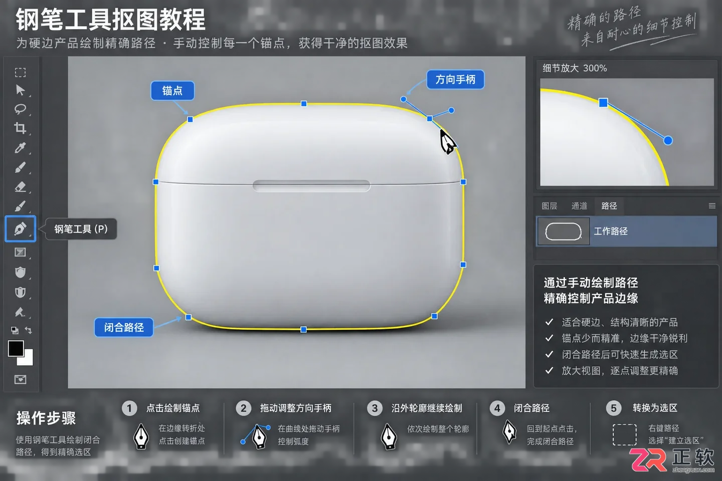 Photoshop抠图步骤与最快方法