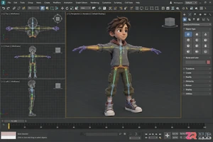 3dmax动画模型下载网站及免费资源大全