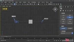 3dmax摄像机怎么调出来画面？相机视角显示方法