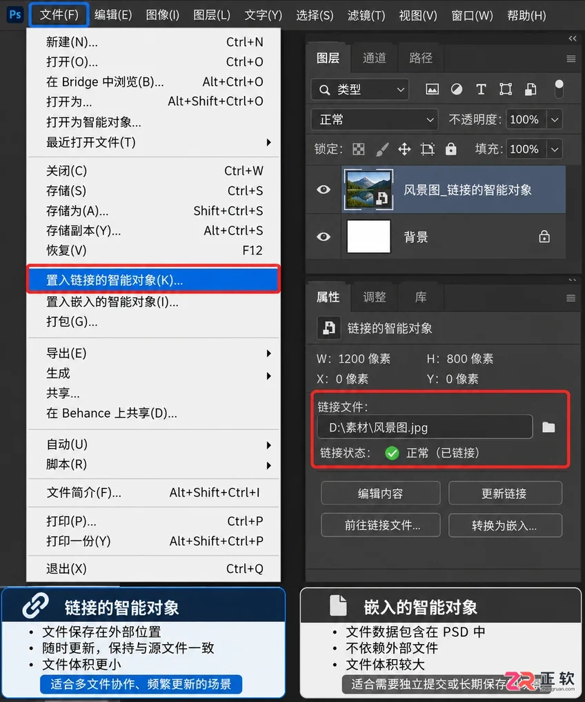 Photoshop何时该用智能对象:UI组件复用与复杂合成最佳实践