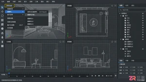 3dmax摄像机视角怎么调?进入 切换 校正及恢复方法