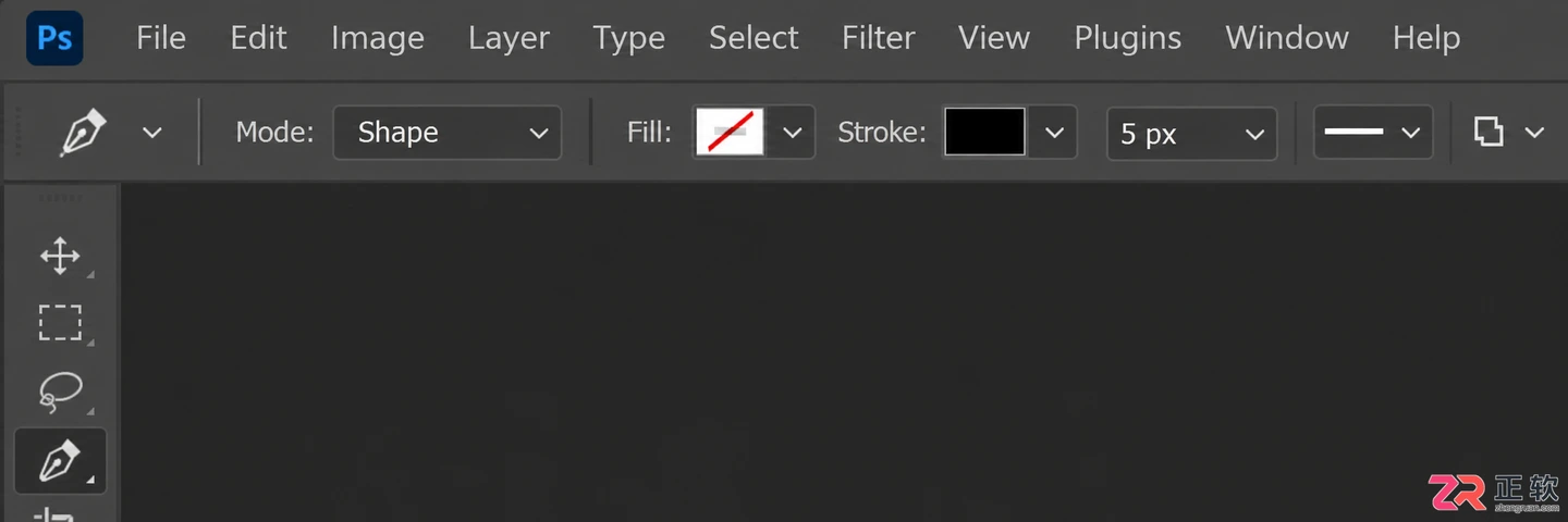 photoshop 路径 线条 颜色怎么画