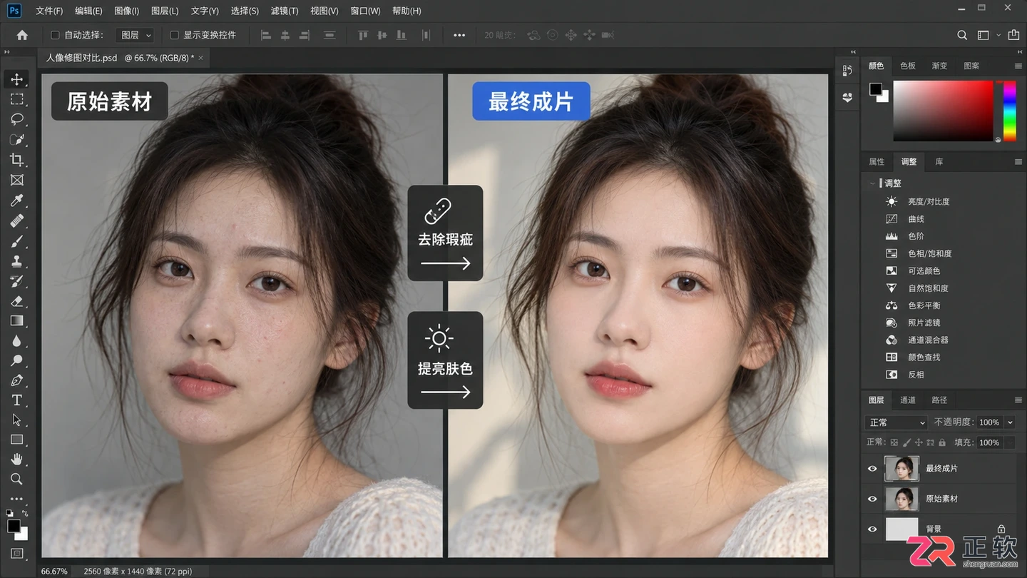 Photoshop调色原理详解：基础思路与常用方法