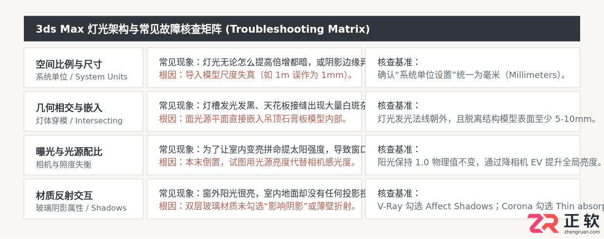 3ds Max结合V-Ray和Corona渲染器的灯光使用方法