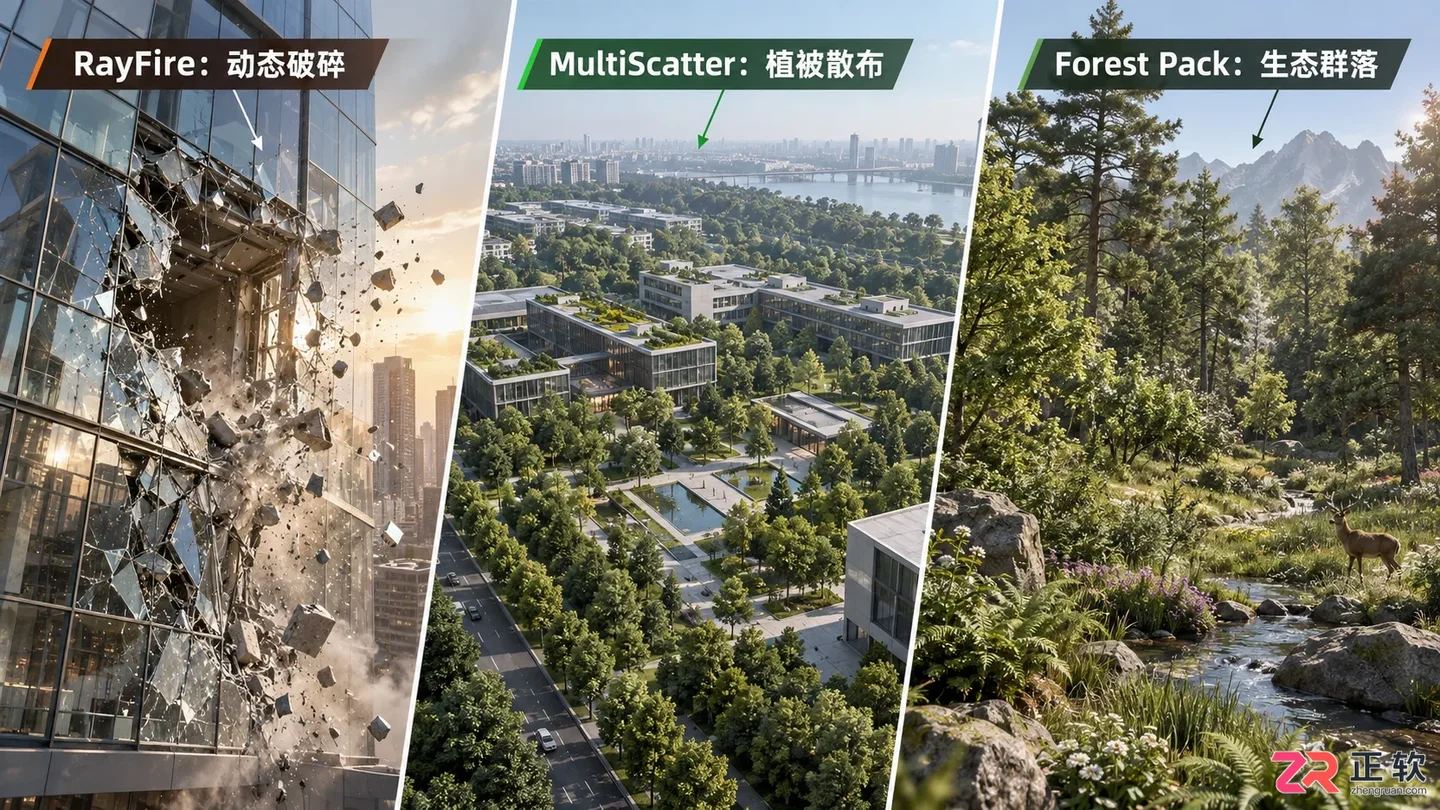 3dmax插件工具箱哪个好用?常用工具箱对比与选择