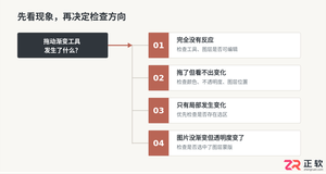 Photoshop 渐变工具拖不动或无效的排查指南