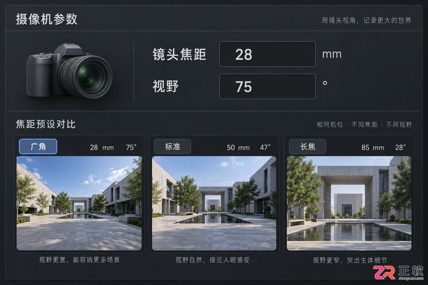 3dmax摄像机最好的参数是多少？实用参数设置与视角调整方法