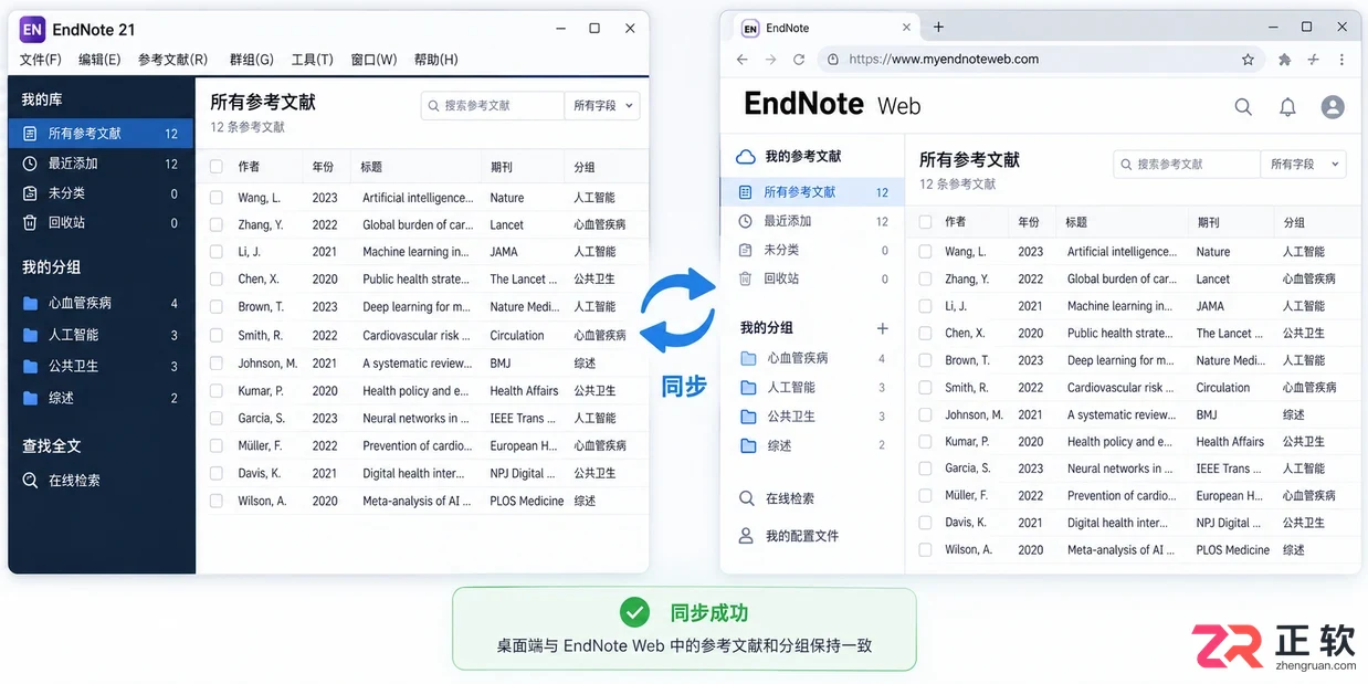 endnote同步状态出错怎么解决的实用教程