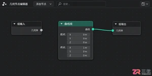 blender几何节点连接两个点怎么弄教程