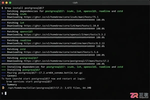 postgresql 安装 mac详细步骤与基础配置教程