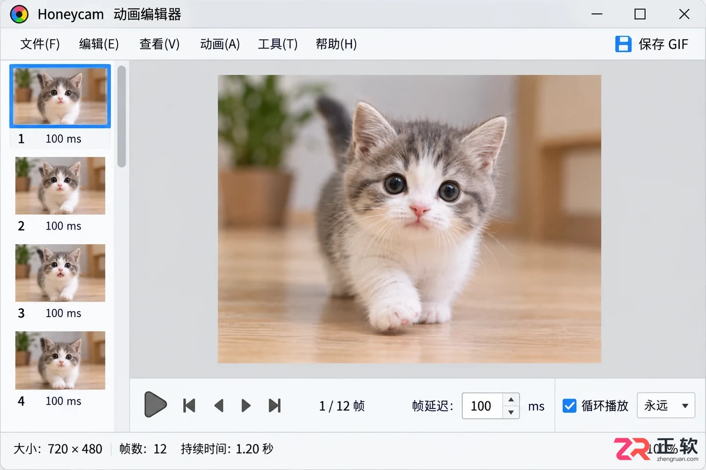 honeycam文件导出工具使用方法教程