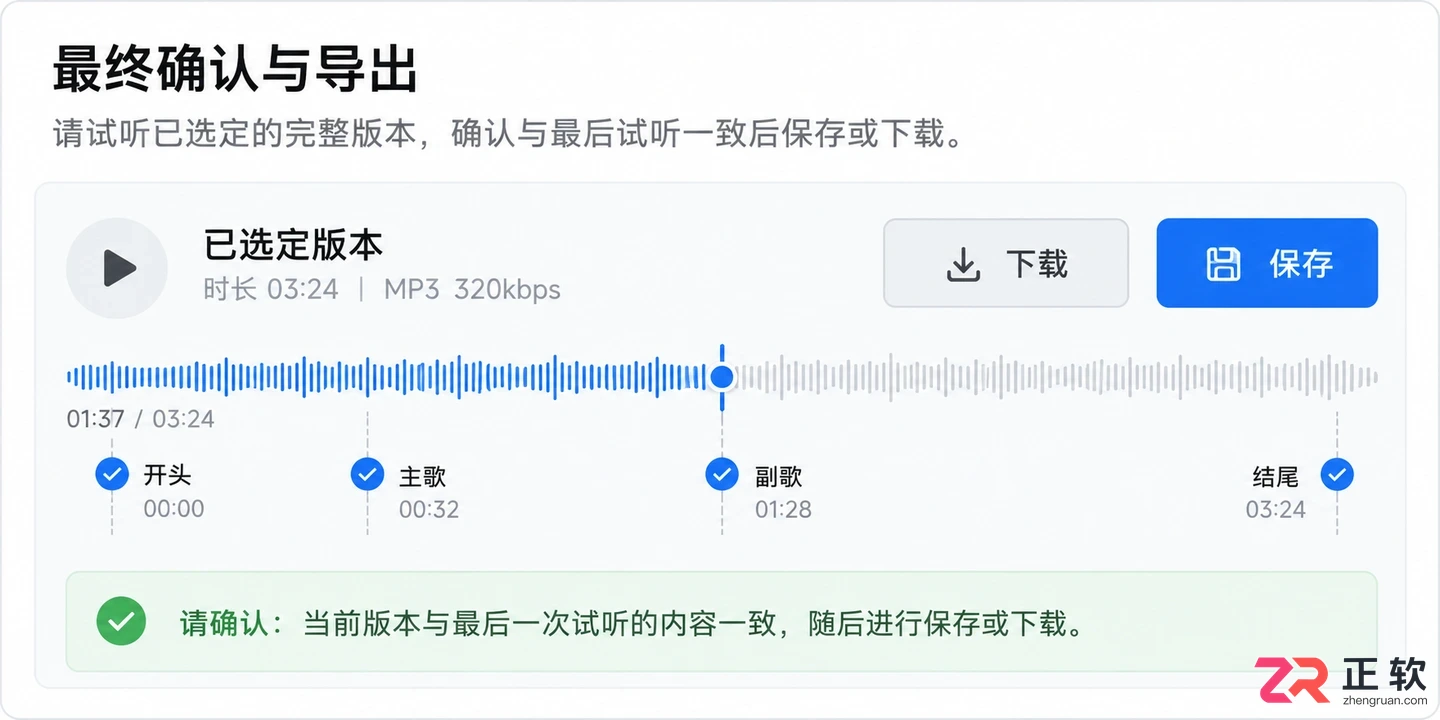 音述AI怎么调整BPM和调性修改歌曲节奏