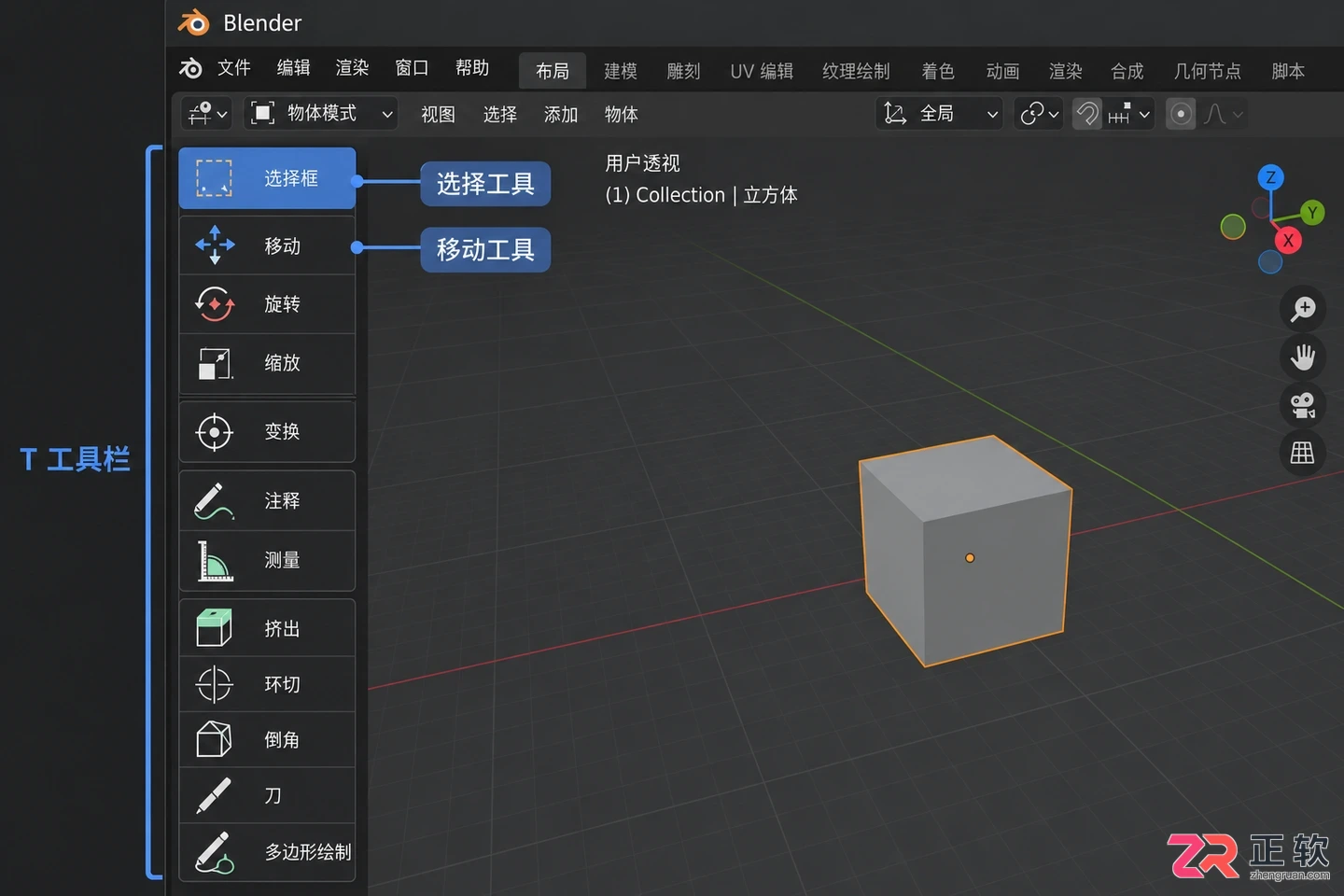 blender怎么打开操作显示面板设置教程