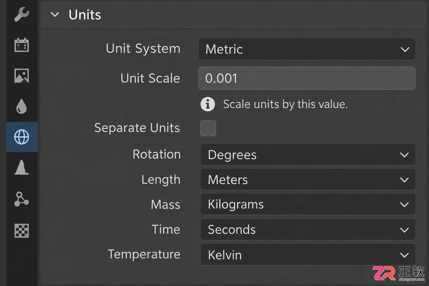 blender设置单位为毫米的详细操作教程