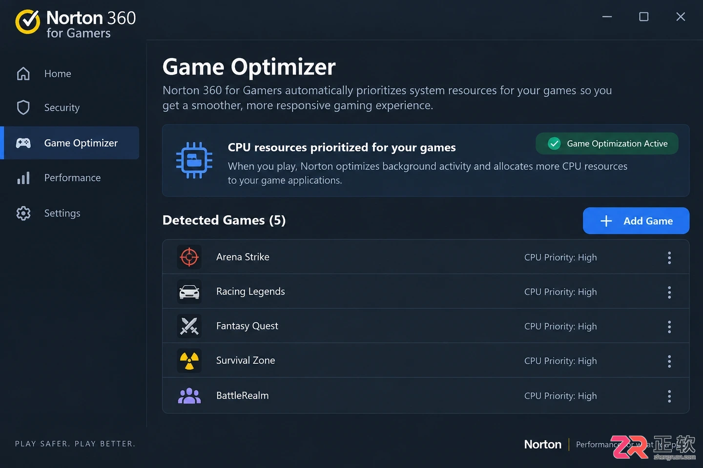norton 360 for gamers是什么软件