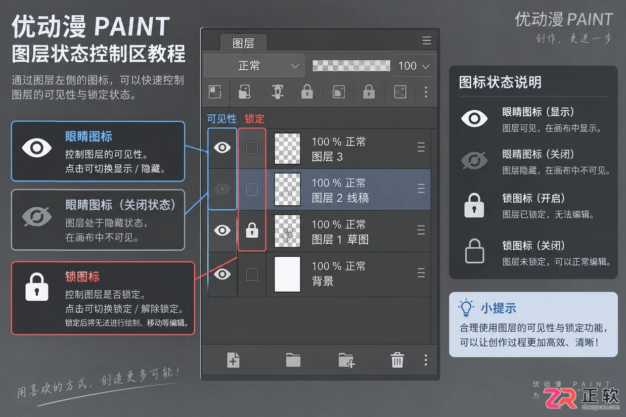 优动漫paint图层在哪里打开与查找教程