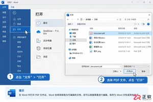 office无法打开pdf文件是什么原因