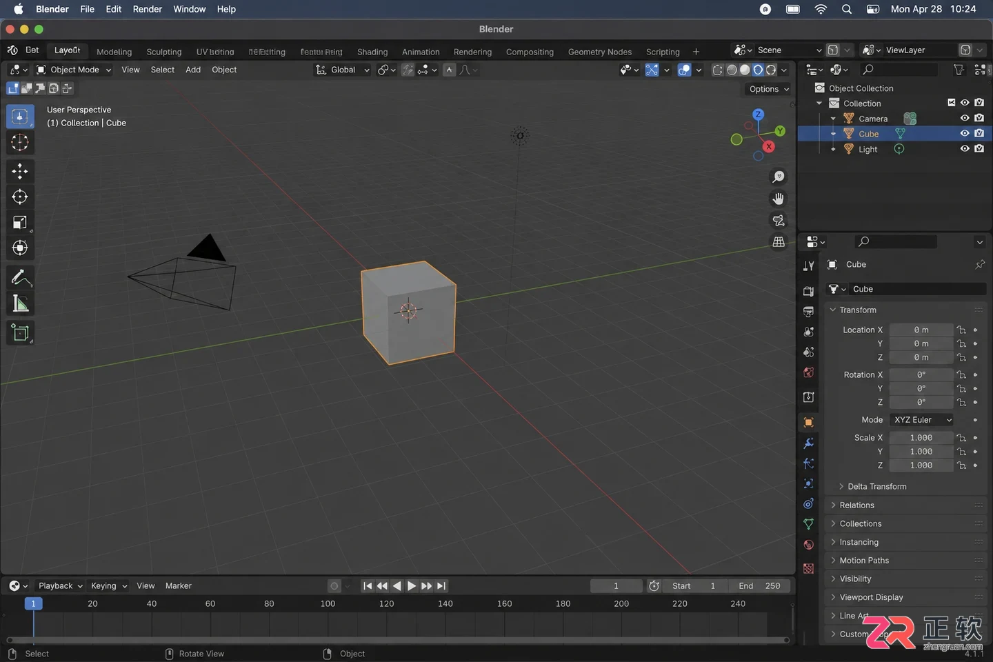 blender安装包mac下载与安装教程详解