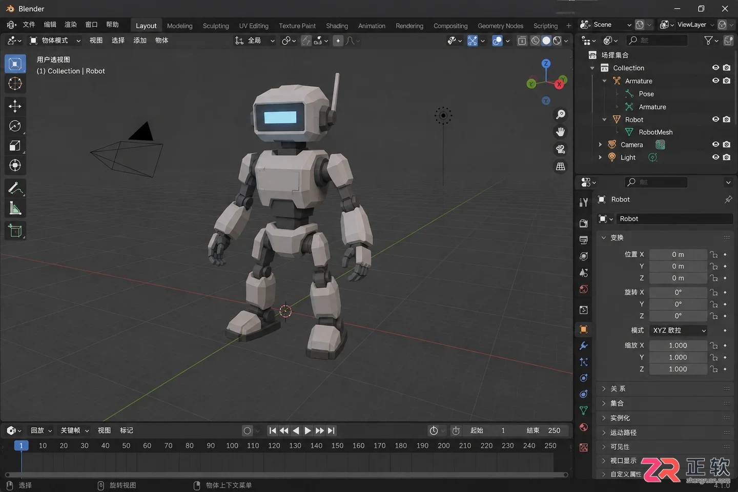 blender导入fbx变形怎么解决的设置教程