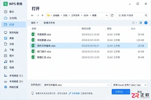 WPS 表格文件损坏如何尝试修复