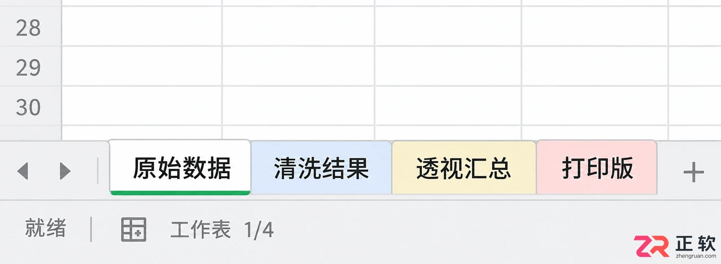 WPS 表格工作表怎么重命名