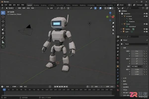 blender导入fbx变形怎么解决的设置教程