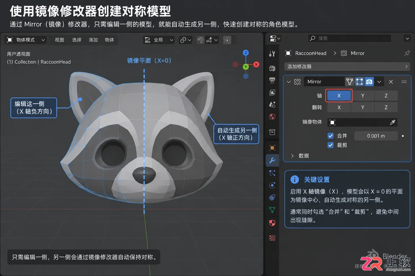 blender小狸建模教程从基础造型到细节制作详解
