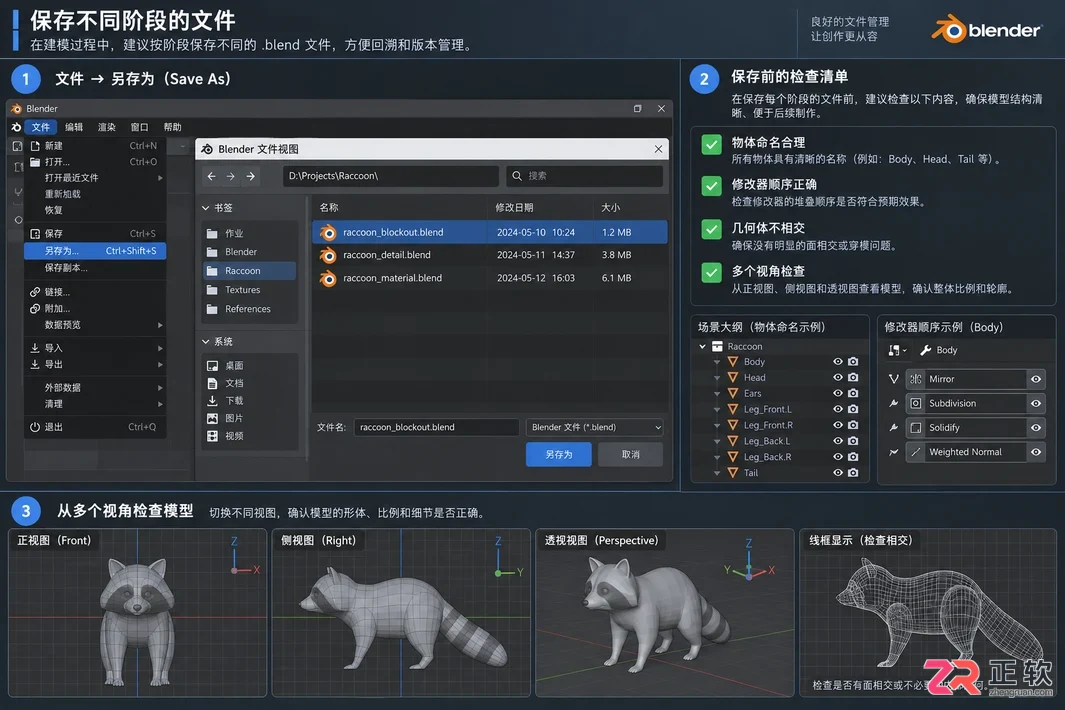 blender小狸建模教程从基础造型到细节制作详解